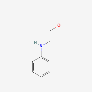 molecular formula C9H13NO B2754148 N-(2-甲氧基乙基)苯胺 CAS No. 32382-66-4
