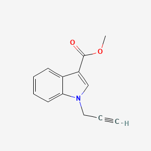 Methyl 1-prop-2-ynylindole-3-carboxylate