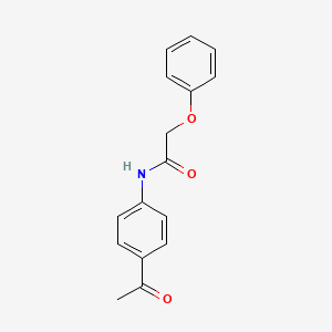 N-(4-acetylphenyl)-2-phenoxyacetamide
