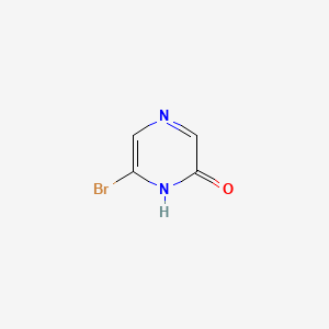 molecular formula C4H3BrN2O B2754270 6-溴吡嗪-2-醇 CAS No. 859063-85-7