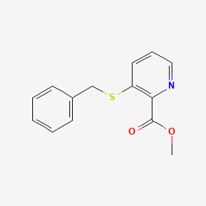 Methyl 3-(benzylsulfanyl)pyridine-2-carboxylate