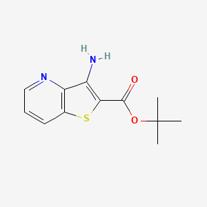 Tert-butyl 3-aminothieno[3,2-b]pyridine-2-carboxylate
