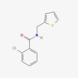 2-chloro-N-(thiophen-2-ylmethyl)benzamide