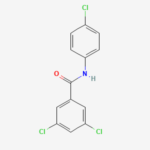 molecular formula C13H8Cl3NO B2754454 3,5-dichloro-N-(4-chlorophenyl)benzamide CAS No. 99356-93-1