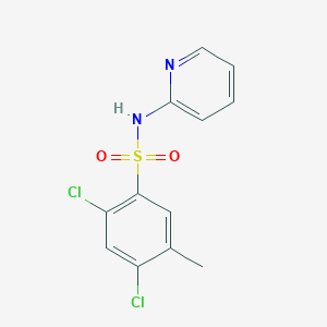 molecular formula C12H10Cl2N2O2S B275448 Cambridge id 6399369 