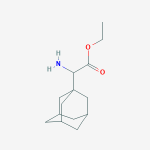 Ethyl 2-(1-adamantyl)-2-aminoacetate