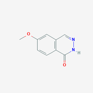 molecular formula C9H8N2O2 B2754599 6-Methoxy-2H-phthalazin-1-one CAS No. 60889-21-6