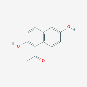 molecular formula C12H10O3 B2754603 1-Acetyl-2,6-dihydroxynaphthalene CAS No. 108804-50-8