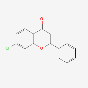 molecular formula C15H9ClO2 B2754679 7-氯-2-苯基-4H-色苯-4-酮 CAS No. 1148-48-7