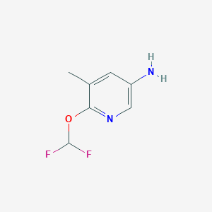 6-(Difluoromethoxy)-5-methylpyridin-3-amine