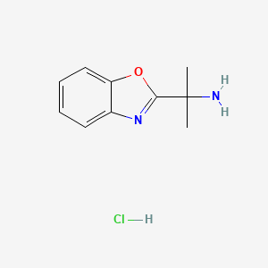 2-(1,3-Benzoxazol-2-yl)propan-2-amine hydrochloride