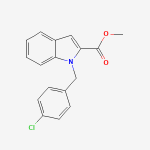 methyl 1-(4-chlorobenzyl)-1H-indole-2-carboxylate