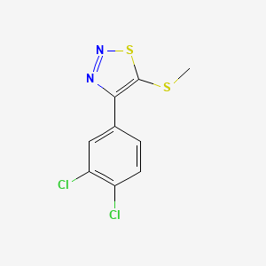 4-(3,4-Dichlorophenyl)-5-(methylsulfanyl)-1,2,3-thiadiazole