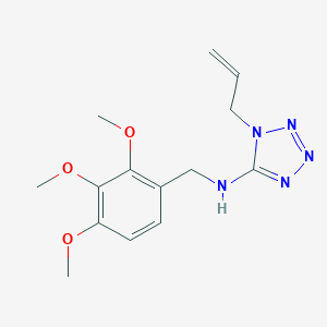 1-(prop-2-en-1-yl)-N-(2,3,4-trimethoxybenzyl)-1H-tetrazol-5-amine