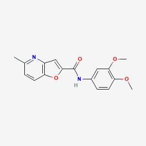 N-(3,4-dimethoxyphenyl)-5-methylfuro[3,2-b]pyridine-2-carboxamide