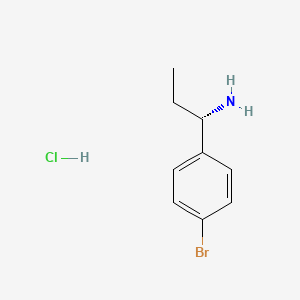 (S)-1-(4-bromophenyl)propan-1-amine hydrochloride