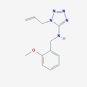 N-(2-methoxybenzyl)-1-(prop-2-en-1-yl)-1H-tetrazol-5-amine