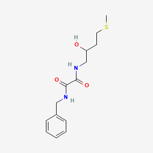 N-Benzyl-N'-(2-hydroxy-4-methylsulfanylbutyl)oxamide