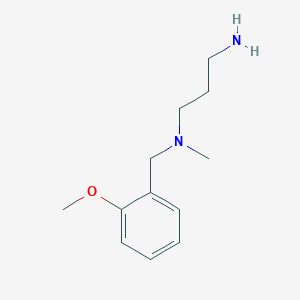 molecular formula C12H20N2O B2755002 N*1*-(2-Methoxy-benzyl)-N*1*-methyl-propane-1,3-diamine CAS No. 876717-78-1