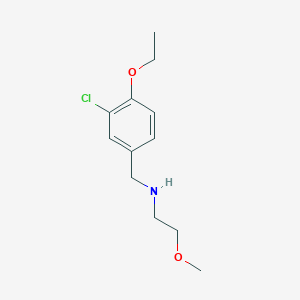 N-(3-chloro-4-ethoxybenzyl)-2-methoxyethanamine