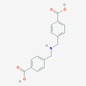 molecular formula C16H15NO4 B275514 4,4'-(Iminobismethylene)bisbenzoic acid 