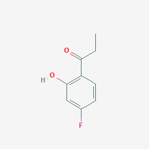 molecular formula C9H9FO2 B2755169 1-(4-Fluoro-2-hydroxyphenyl)propan-1-one CAS No. 247230-94-0