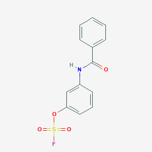 1-Benzamido-3-fluorosulfonyloxybenzene
