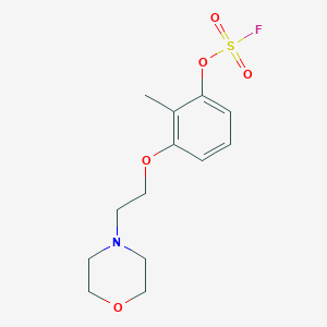 4-[2-(3-Fluorosulfonyloxy-2-methylphenoxy)ethyl]morpholine