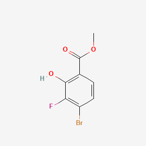 Methyl 4-bromo-3-fluoro-2-hydroxybenzoate