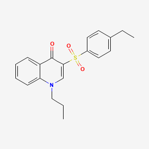 3-((4-ethylphenyl)sulfonyl)-1-propylquinolin-4(1H)-one