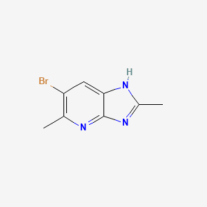 6-bromo-2,5-dimethyl-3H-imidazo[4,5-b]pyridine