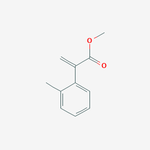 molecular formula C11H12O2 B2755299 Methyl 2-(2-methylphenyl)acrylate CAS No. 127560-52-5