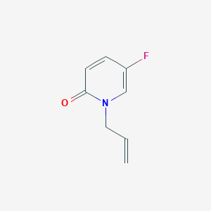 molecular formula C8H8FNO B2755314 5-Fluoro-1-prop-2-enylpyridin-2-one CAS No. 1849398-51-1