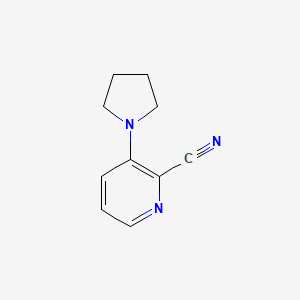 3-(Pyrrolidin-1-yl)picolinonitrile