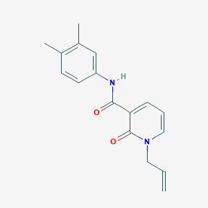 1-allyl-N-(3,4-dimethylphenyl)-2-oxo-1,2-dihydro-3-pyridinecarboxamide