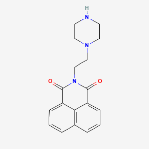 2-(2-piperazin-1-ylethyl)-1H-benzo[de]isoquinoline-1,3(2H)-dione