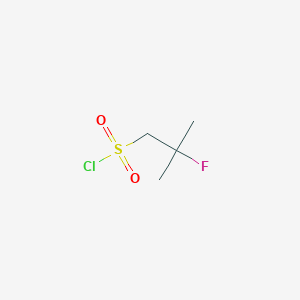 2-Fluoro-2-methylpropane-1-sulfonyl chloride