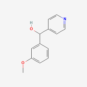 (3-Methoxyphenyl)(pyridin-4-yl)methanol