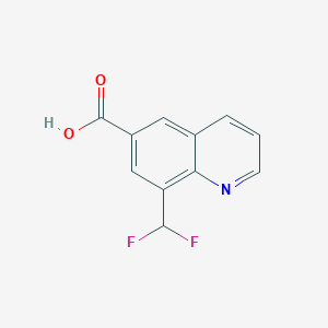 8-(Difluoromethyl)quinoline-6-carboxylic acid