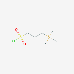 molecular formula C6H15ClO2SSi B2755599 3-(三甲基硅基)丙烷-1-磺酰氯 CAS No. 159945-95-6