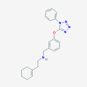 (2-cyclohex-1-en-1-ylethyl){3-[(1-phenyl-1H-tetrazol-5-yl)oxy]benzyl}amine