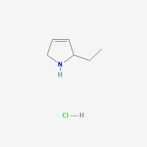 2-Ethyl-2,5-dihydro-1H-pyrrole hydrochloride