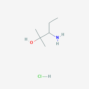 3-Amino-2-methylpentan-2-ol hydrochloride