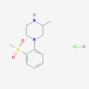 1-[2-(Methylsulfonyl)phenyl]-3-methylpiperazine hydrochloride