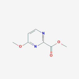 molecular formula C7H8N2O3 B2755756 Methyl 4-methoxypyrimidine-2-carboxylate CAS No. 500160-56-5