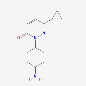 2-(4-Aminocyclohexyl)-6-cyclopropylpyridazin-3-one