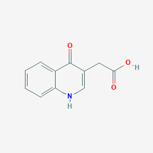 2-(1,4-Dihydro-4-oxoquinolin-3-yl)acetic acid