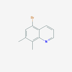 molecular formula C11H10BrN B2755885 5-Bromo-7,8-dimethylquinoline CAS No. 2402828-59-3