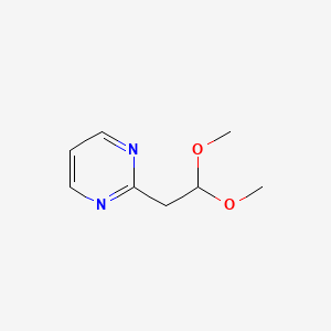 2-(2,2-Dimethoxyethyl)pyrimidine