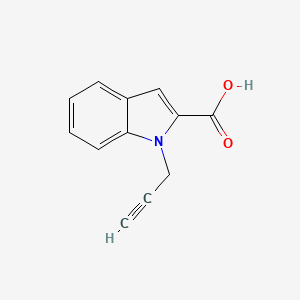 1-(prop-2-yn-1-yl)-1H-indole-2-carboxylic acid